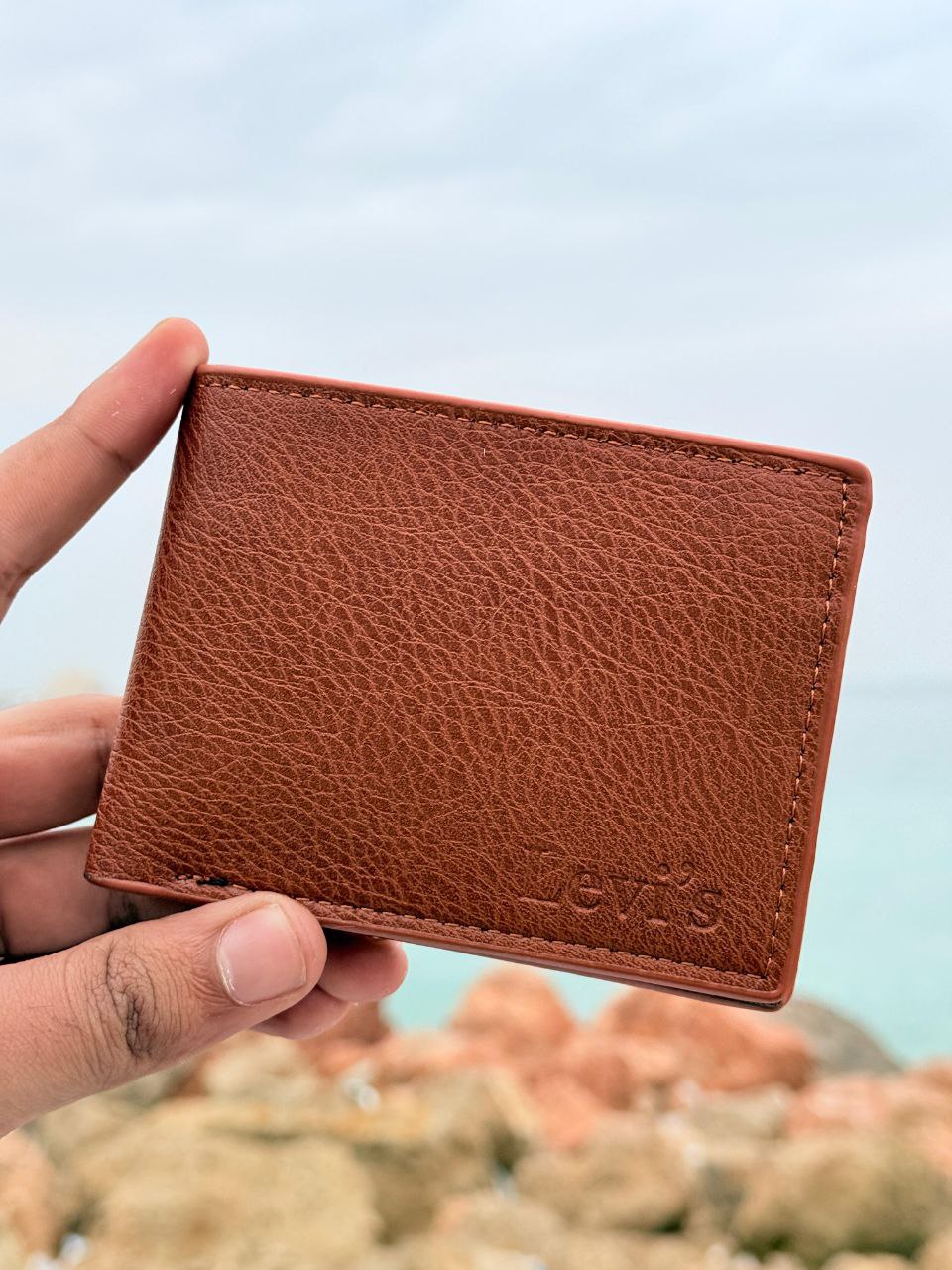 Levi's Leather Bifold Wallet