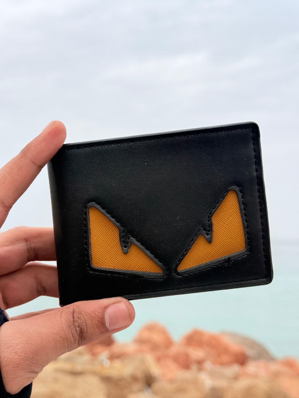Monster Eye Leather Wallet